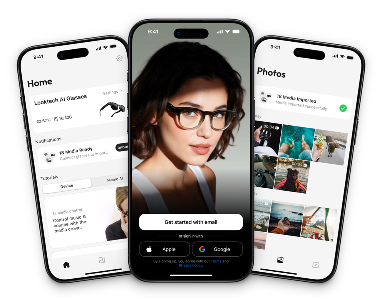 Looktech App Screenshots